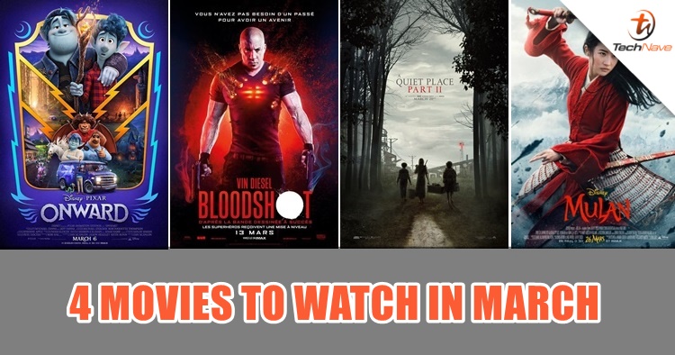 4 movies that you should check out in March 2020