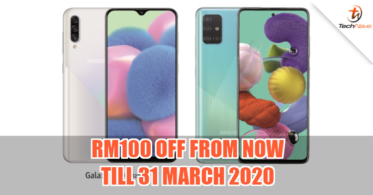 Trade in your old phone now for RM100 off on the Samsung Galaxy A51 or A30s