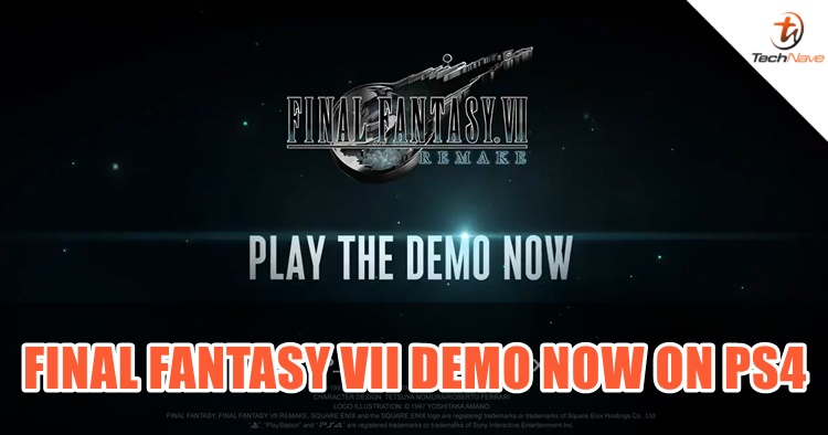 Final Fantasy VII Remake demo now available on your PlayStation 4