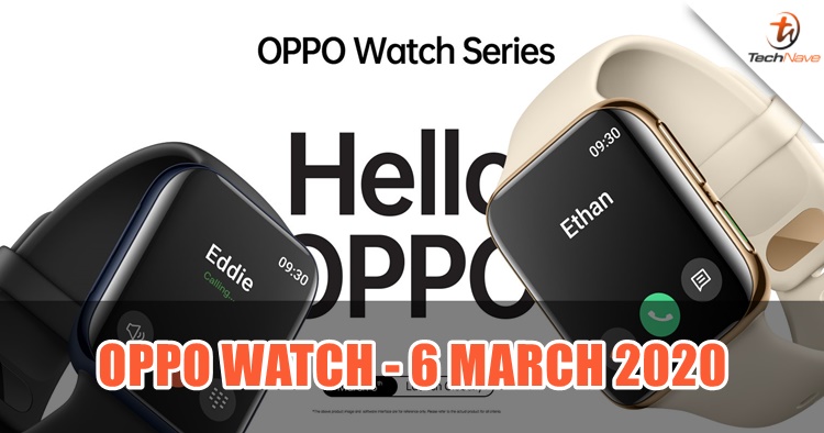 OPPO Watch announced, to be launched alongside OPPO Find X2 this Friday