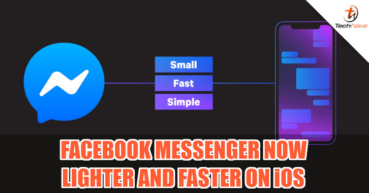 Facebook Messenger app for iOS now twice as fast and 84% smaller