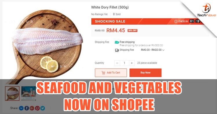 Shopee now offers fresh poultry, seafood and vegetables