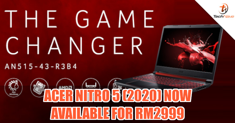 Acer's latest Nitro 5 gaming laptop now available for RM2999, comes