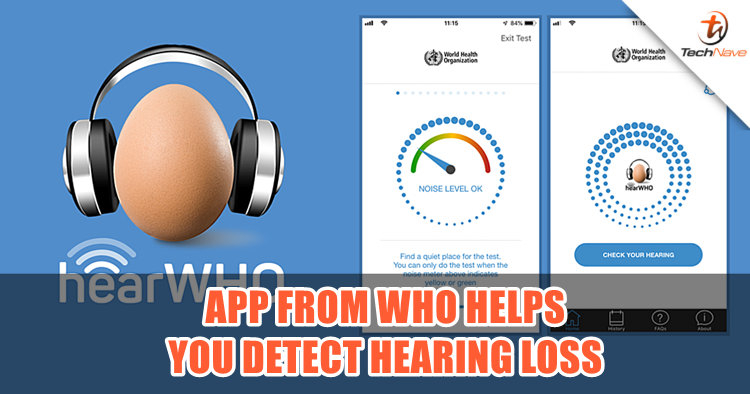 HearWHO is an app developed by World Health Organization to help you check for hearing loss