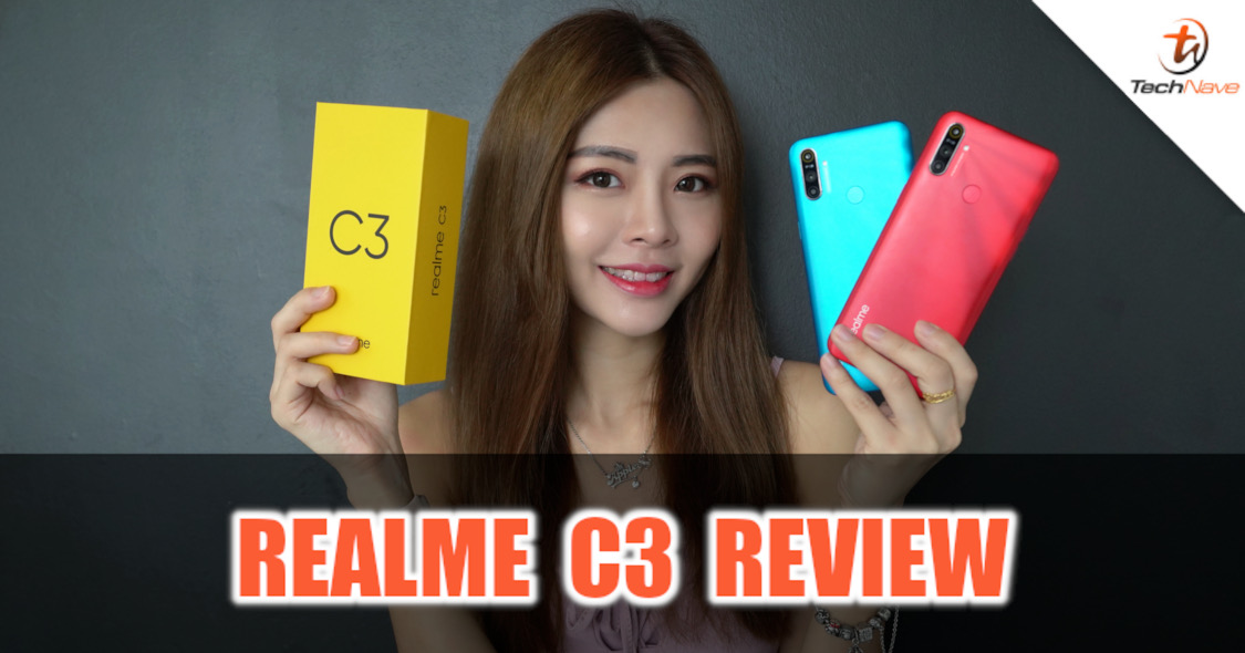 realme C3 review - A large 5000mAh battery smartphone that's priced less than RM500