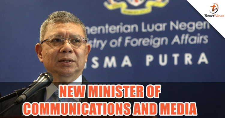 Datuk Seri Saifuddin Abdullah is your new Minister of Communications and Multimedia