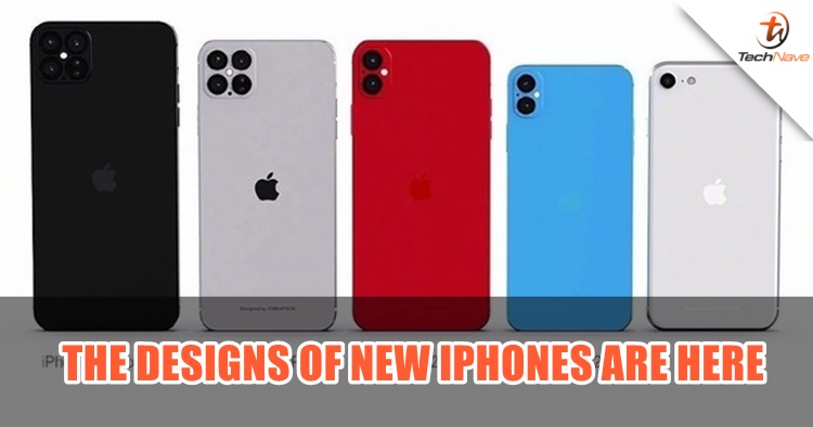 5 new iPhones' designs are leaked in an image surfaced online