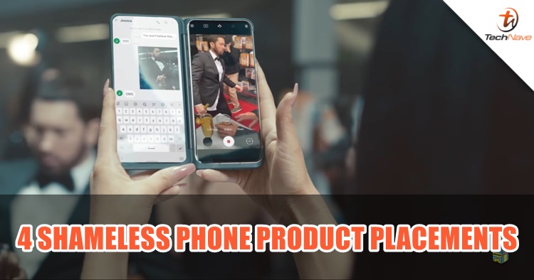 4 shameless phone product placements that you probably forgot