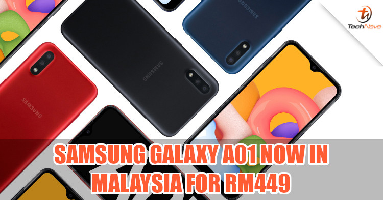 Samsung Galaxy A01 Malaysia release: 5.7-inch Infinity-V Display and 13MP camera for RM449
