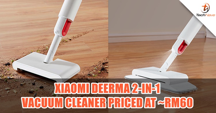 Xiaomi released a 2-in-1 vacuum cleaner that is being sold at only ~RM60