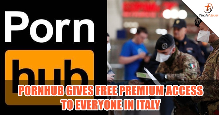 PornHub is giving free premium access to everyone in Italy to "help out" the situation