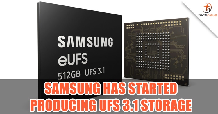 Samsung starts producing its future-proof UFS 3.1 storage for upcoming flagships
