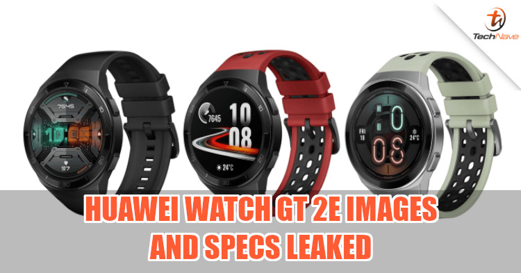 Images of Huawei Watch GT 2e leaked, comes with a 1.39-inch AMOLED display and a more sporty look