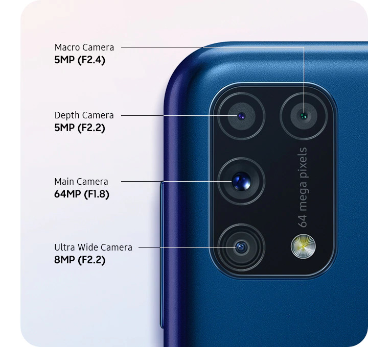 m31 selfie camera