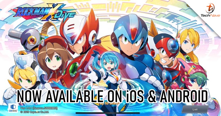 ROCKMAN x DiVE is officially released on the Apple App and Google Play store in Malaysia