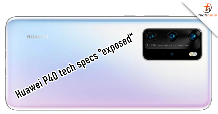 Full tech specs and photos of the Huawei P40 series leaked before the launch tomorrow