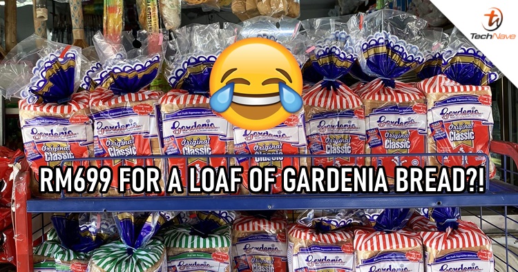 A guy is selling a loaf of Gardenia bread for RM699 on Twitter and people are really asking for discount