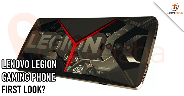 Full image render of the Lenovo Legion Gaming Phone revealed