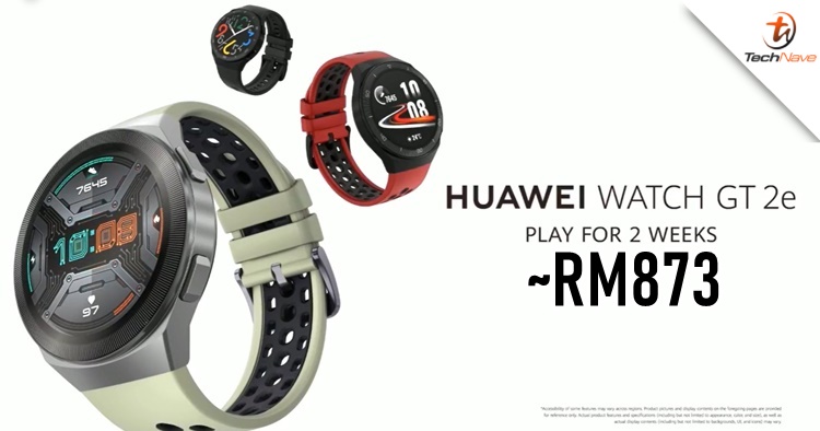 Huawei Watch GT 2e released - 2 weeks of battery life, 50M underwater resistance and more for ~RM873
