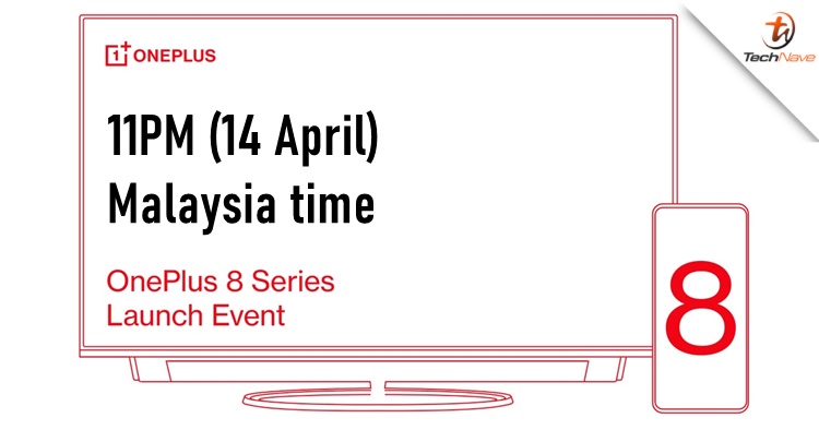 The OnePlus 8 series livestream event will start at 11PM (14 April) in Malaysia