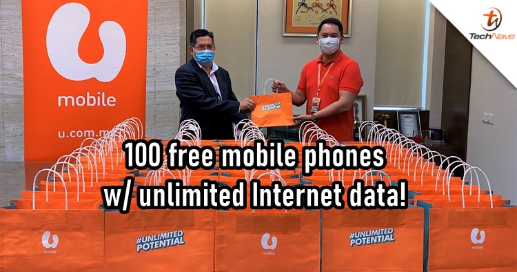 U Mobile have donated 100 mobile phones with unlimited Internet data to two hospital centres