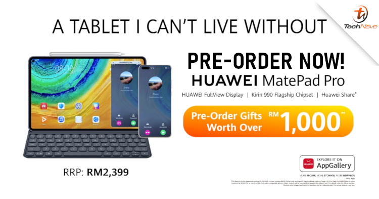 Huawei MatePad Pro Malaysia release: Kirin 990 and 10.8-inch display from the price of RM2399