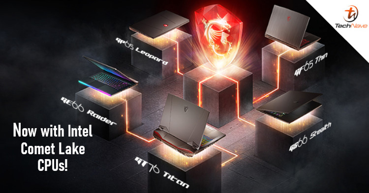 MSI launch new laptops with 10th Gen Intel Core CPUs that can boost up to to 5.3GHz