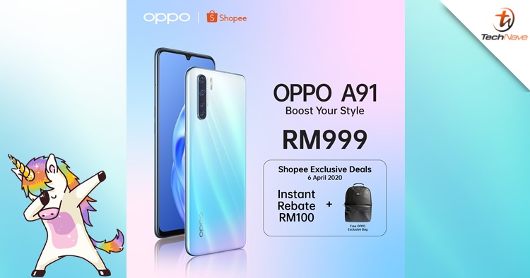 OPPO A91 Unicorn White.jpeg