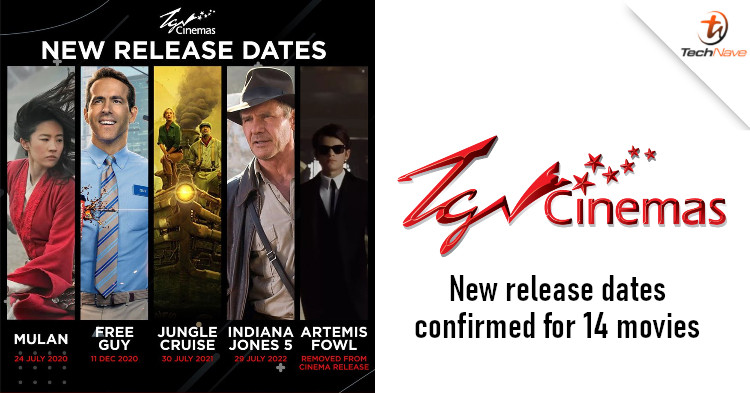 TGV Cinemas announce new release dates of 14 movies for Malaysia