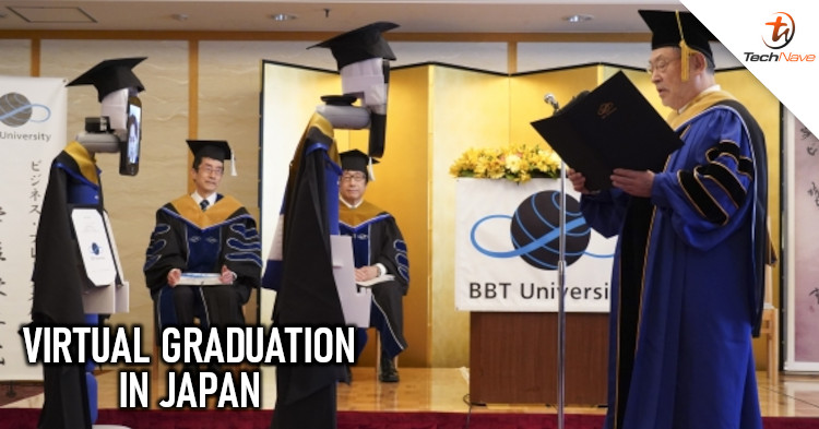 This Japanese University held a virtual graduation using mobile robots