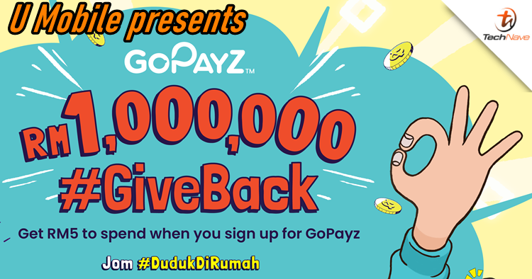 U Mobile's GoPayz #GiveBack campaign to aid Malaysians with a total of RM1 million and COVID-19 Relief Fund