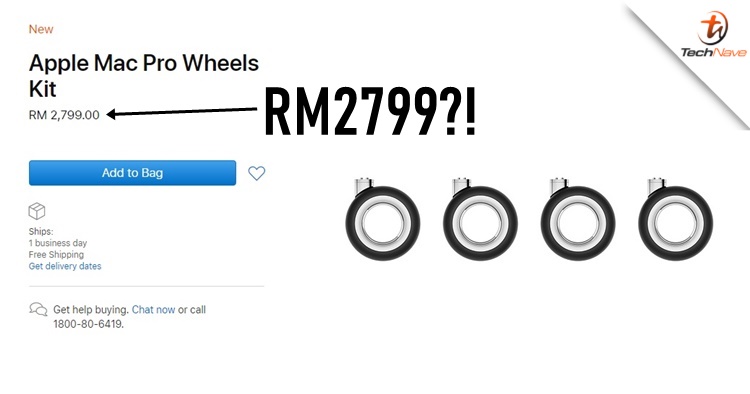 New Apple Mac products now available to order, including a wheeling kit that cost RM2799