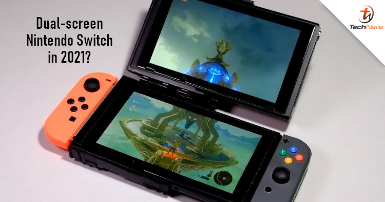 Nintendo switch with two on sale screens