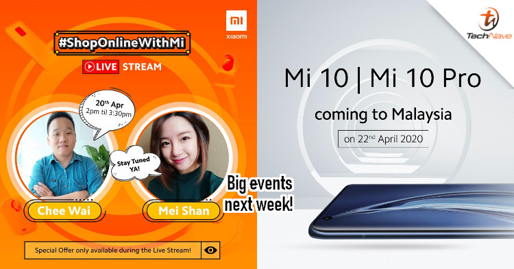 Xiaomi #ShopOnlineWithMi promo and launch of Mi 10 series confirmed