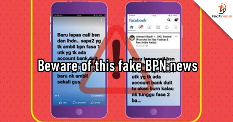 Your BPN payment will be forfeited if not used during the MCO 2nd Phase is fake news