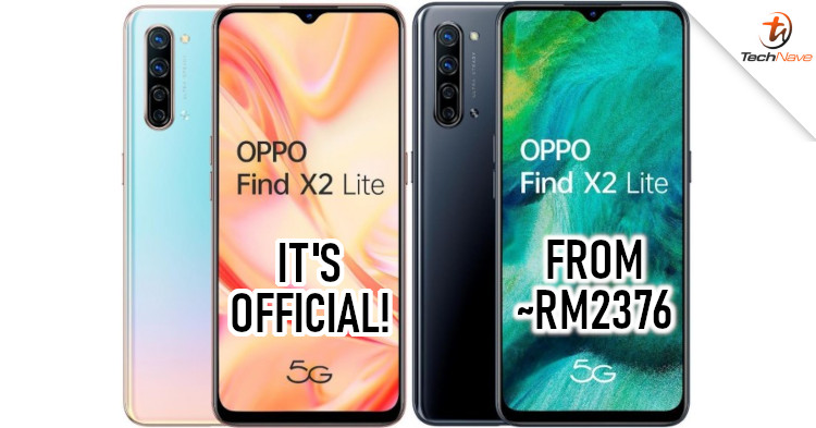 OPPO Find X2 Lite released: SD765G and 5G support from ~RM2376