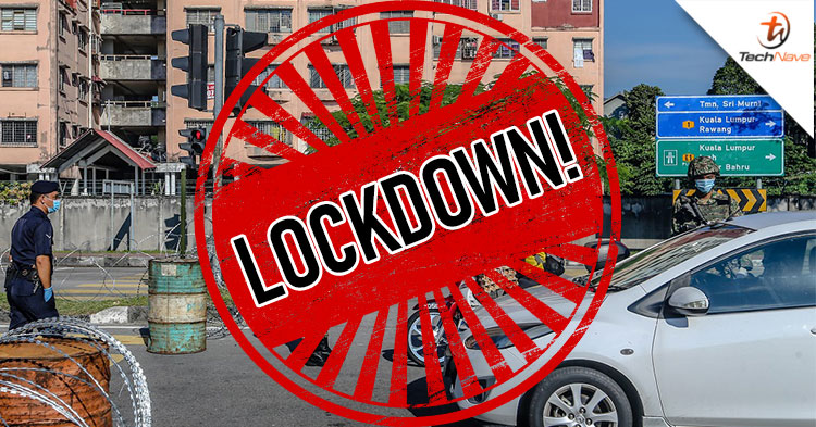 The areas around Kuala Lumpur wholesale market in Selayang are now on lockdown until 3 May!