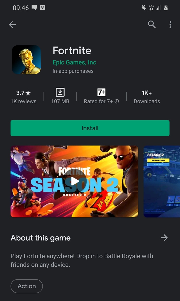 Epic Games releases Fortnite on Google Play Store » YugaTech