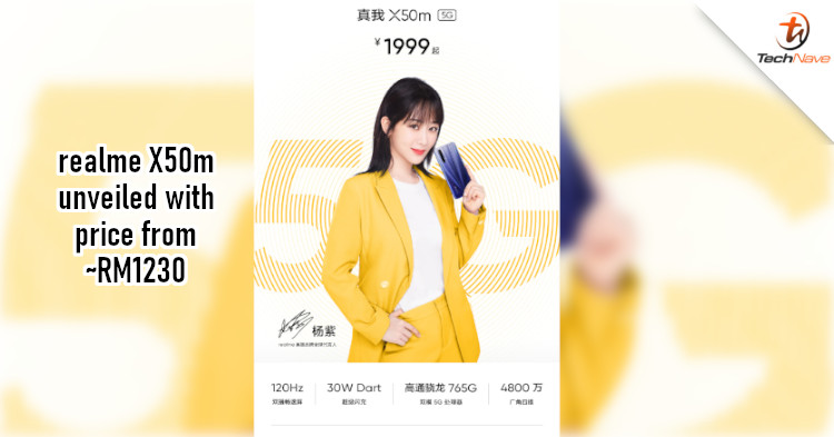 realme X50m release: Snapdragon 765G chipset and 48MP main camera from ~RM1230