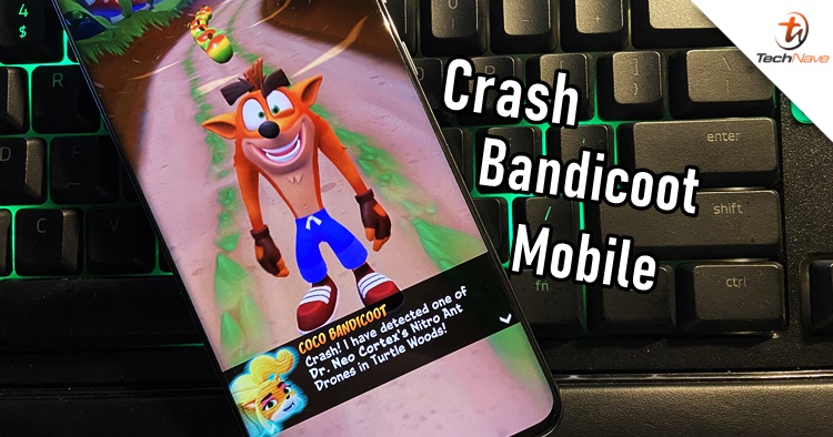 There's a Crash Bandicoot Mobile game & it's only available in Malaysia (for now)