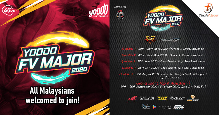 Yoodo announces Yoodo FV Major Cup 2020, a fighting game tournament for Malaysians