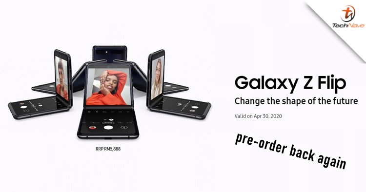 The Samsung Galaxy Z Flip pre-order is coming back for a 2nd round on 30 April