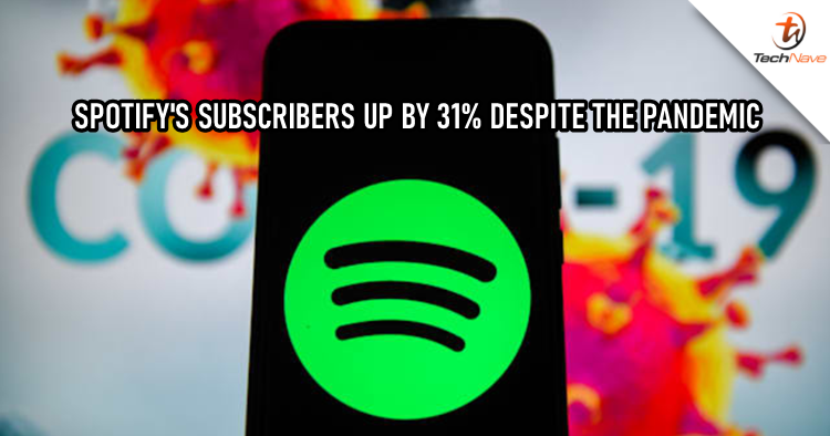 Spotify's subscribers have increased by 31% and more 'chill' songs are added to playlists during pandemic