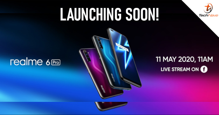 realme 6 Pro with SD720G and 64MP AI Quad Camera will officially be unveiled in Malaysia on 11 May 2020