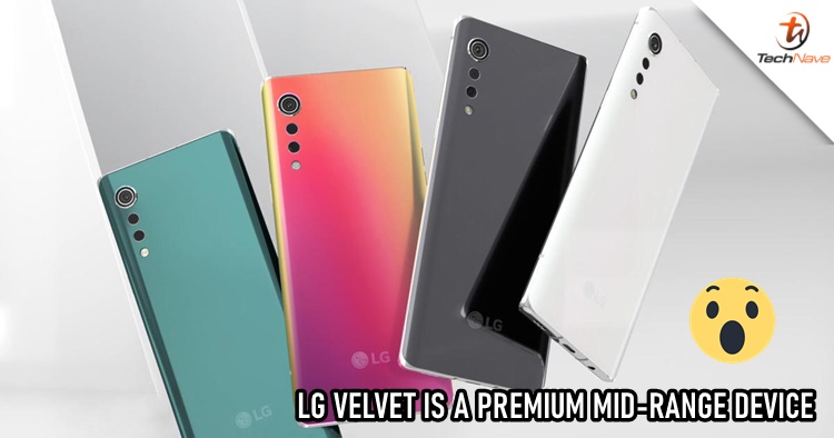 LG has launched the LG Velvet with raindrop cameras as a premium mid-range smartphone