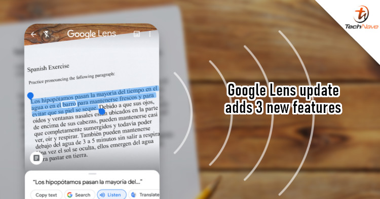 Next update for Google Lens will add new features like text-to-speech