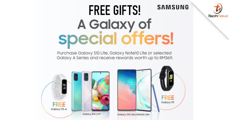 Get gifts worth up to RM369 when you purchase selected Samsung products