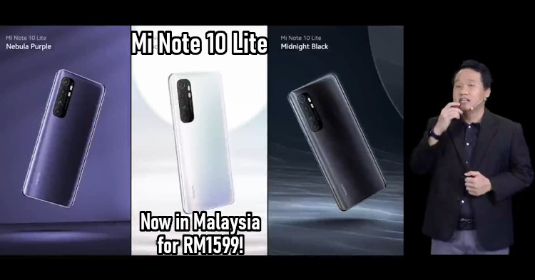 Xiaomi Mi Note 10 Lite Malaysia release: Snapdragon 730G chipset and 5260mAh battery for RM1599