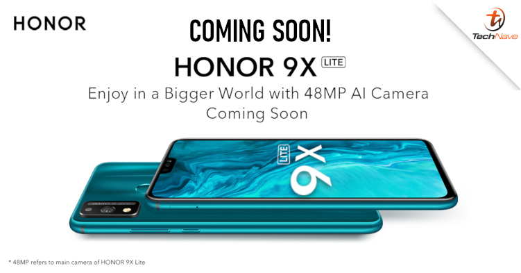 HONOR 9X Lite equipped with up to 48MP camera will be unveiled in Malaysia very soon