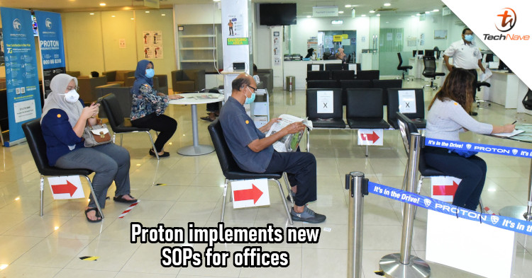 Proton service centres and offices now have new SOPs for CMCO